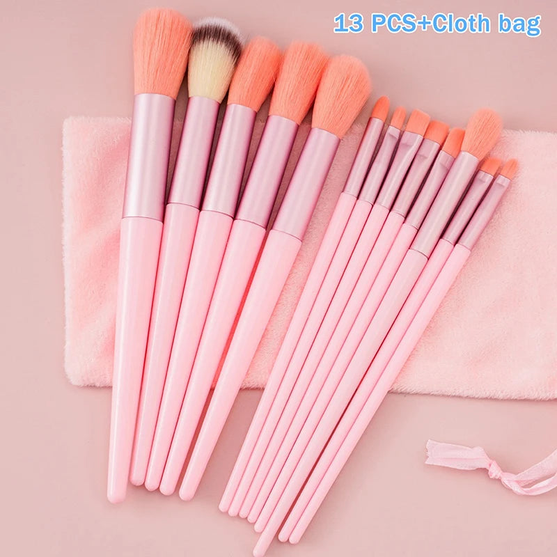 8/13 PCS Makeup Brush Set – Foundation, Eyeshadow & Kabuki Makeup Brush Set Axl A5