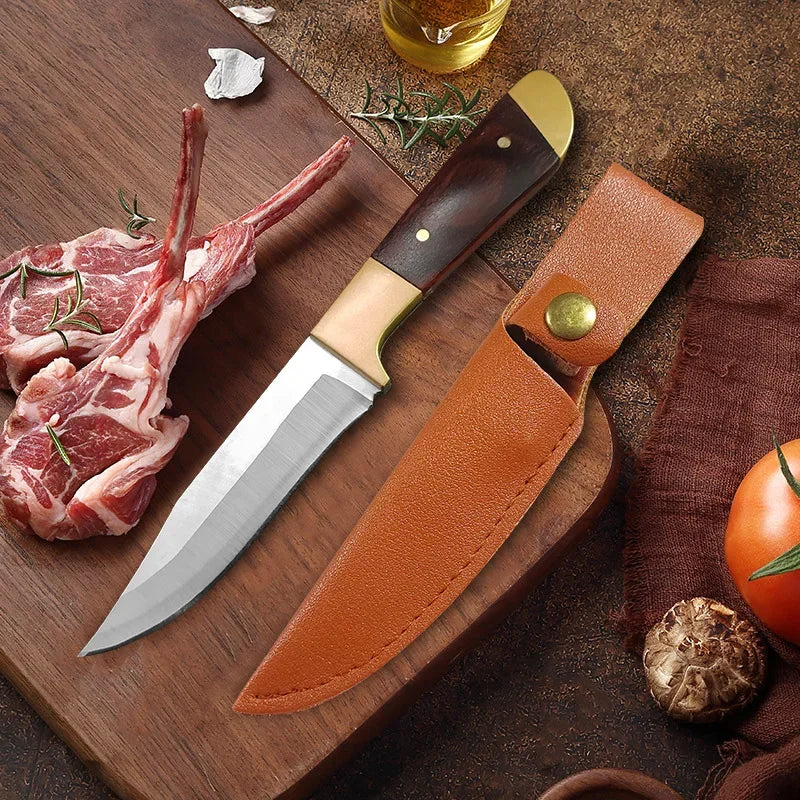 InLeung 7.5" Stainless Steel Boning Knife – Plastic Handle Boning Knife Axl