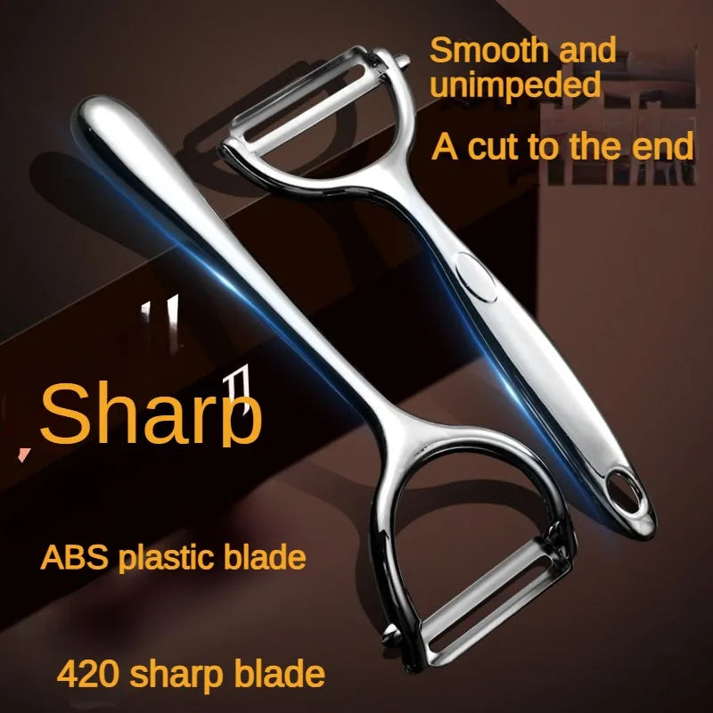 Stainless Steel Vegetable & Fruit Peeler – Plastic Handle Vegetable Peeler Axl