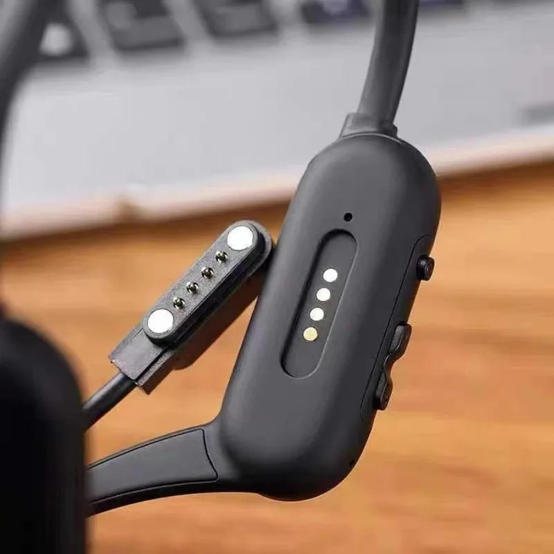 4-Pin USB Charger Cord for Bone Conduction Headphones & Smartwatch USB Charging Cable Axl