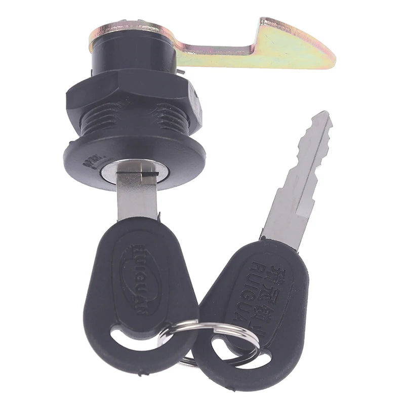 Motorcycle Scooter Rear Trunk Box Lock + 2 Keys | Metal Motorcycle Trunk Lock Axl
