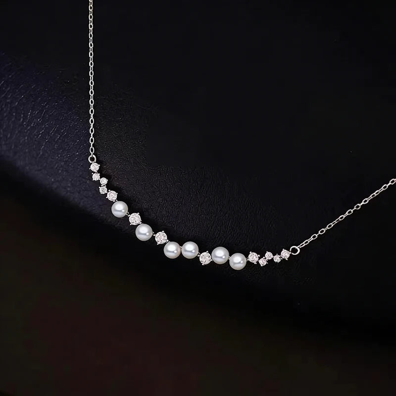 Huitan Imitation Pearl Pendant Necklace | Women's Fashion Jewelry Pearl Pendant Necklace Axl