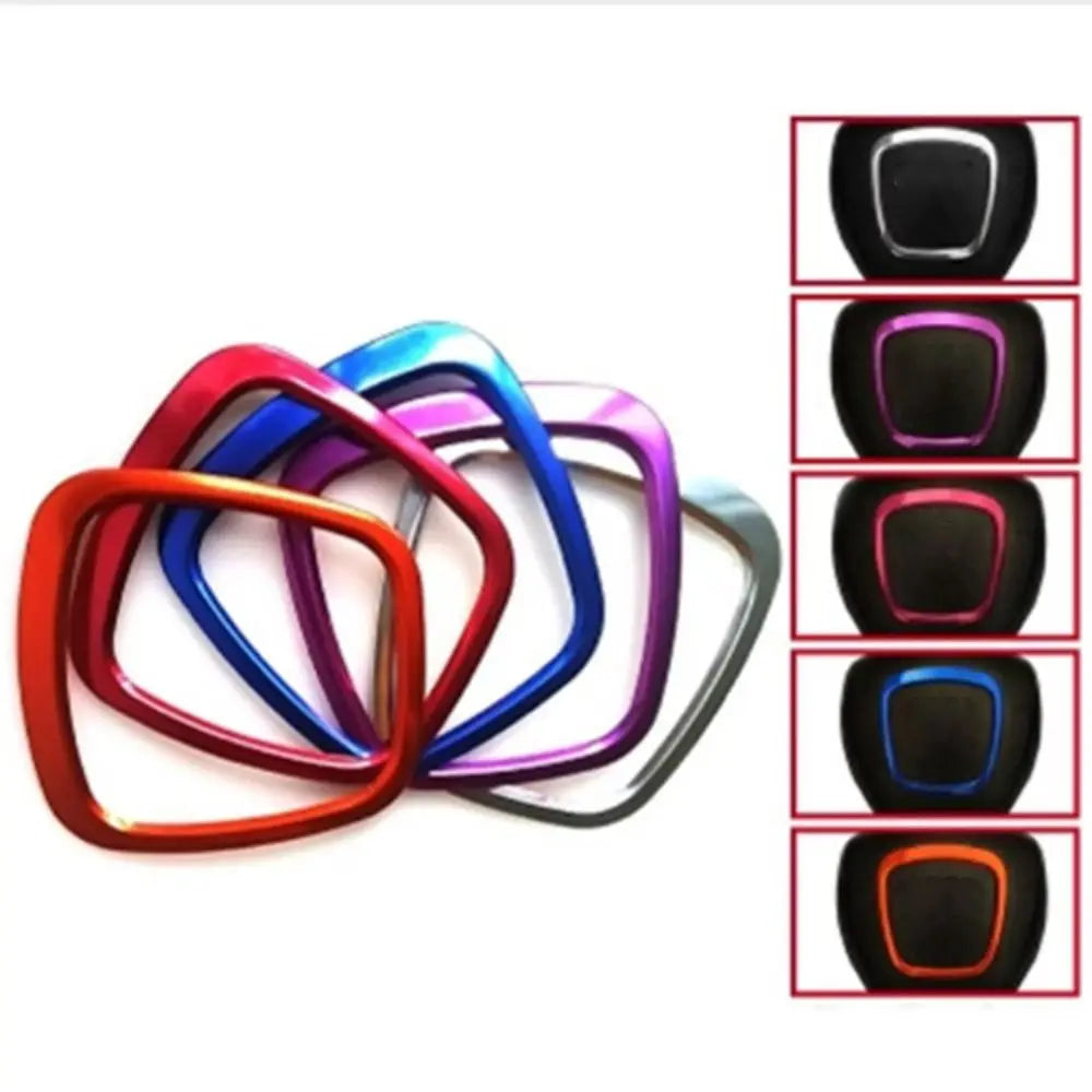 Audi Steering Wheel Logo Cover Sticker – Aluminum A4 A5 Q5 Q7 Steering Wheel Trim Axl