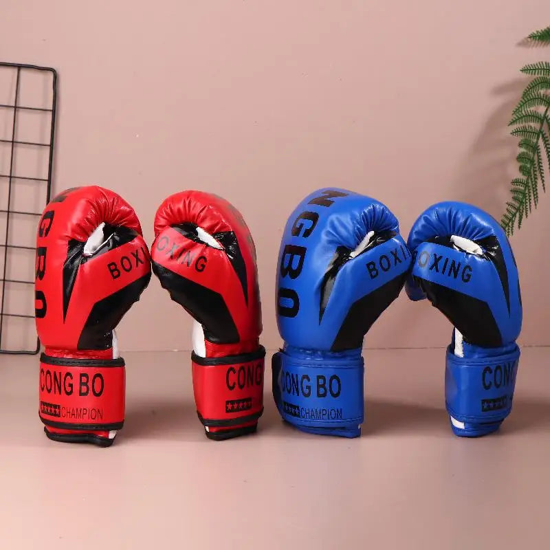 Kids 6oz Boxing Gloves – PU Leather Muay Thai & Karate Training Kids Boxing Gloves Axl