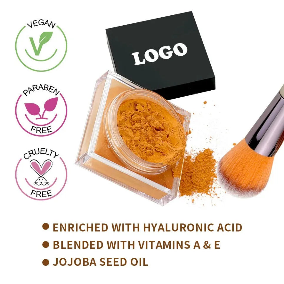 Vegan Loose Setting Powder – Oil Control Waterproof | Wholesale Loose Setting Powder Axl
