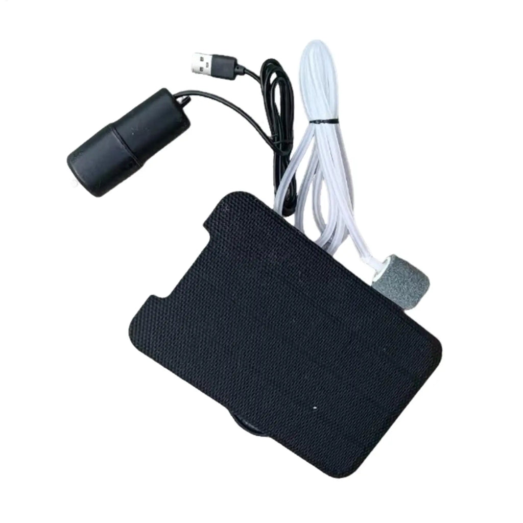 Solar Powered Pond Aerator & Fish Tank Air Pump | USB Backup Solar Pond Aerator Axl Default Title