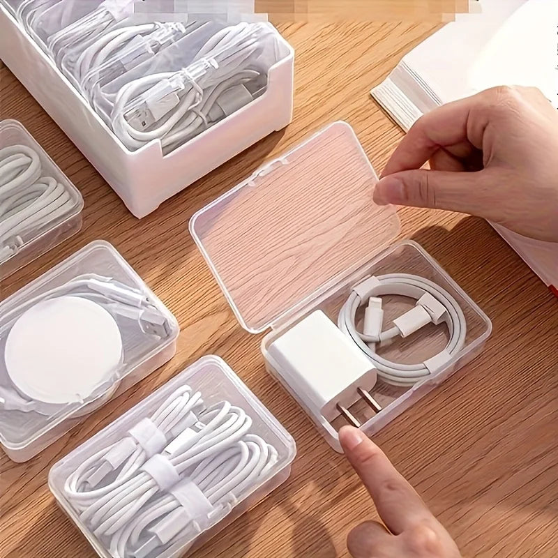 Cable Organizer Box – Desktop & Drawer Storage Organizer Desktop Storage Organizer Axl