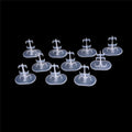 10-Piece Clear Doll Stands – Leg Holders for 24–35cm Dolls Doll Display Stands Axl 10Pcs