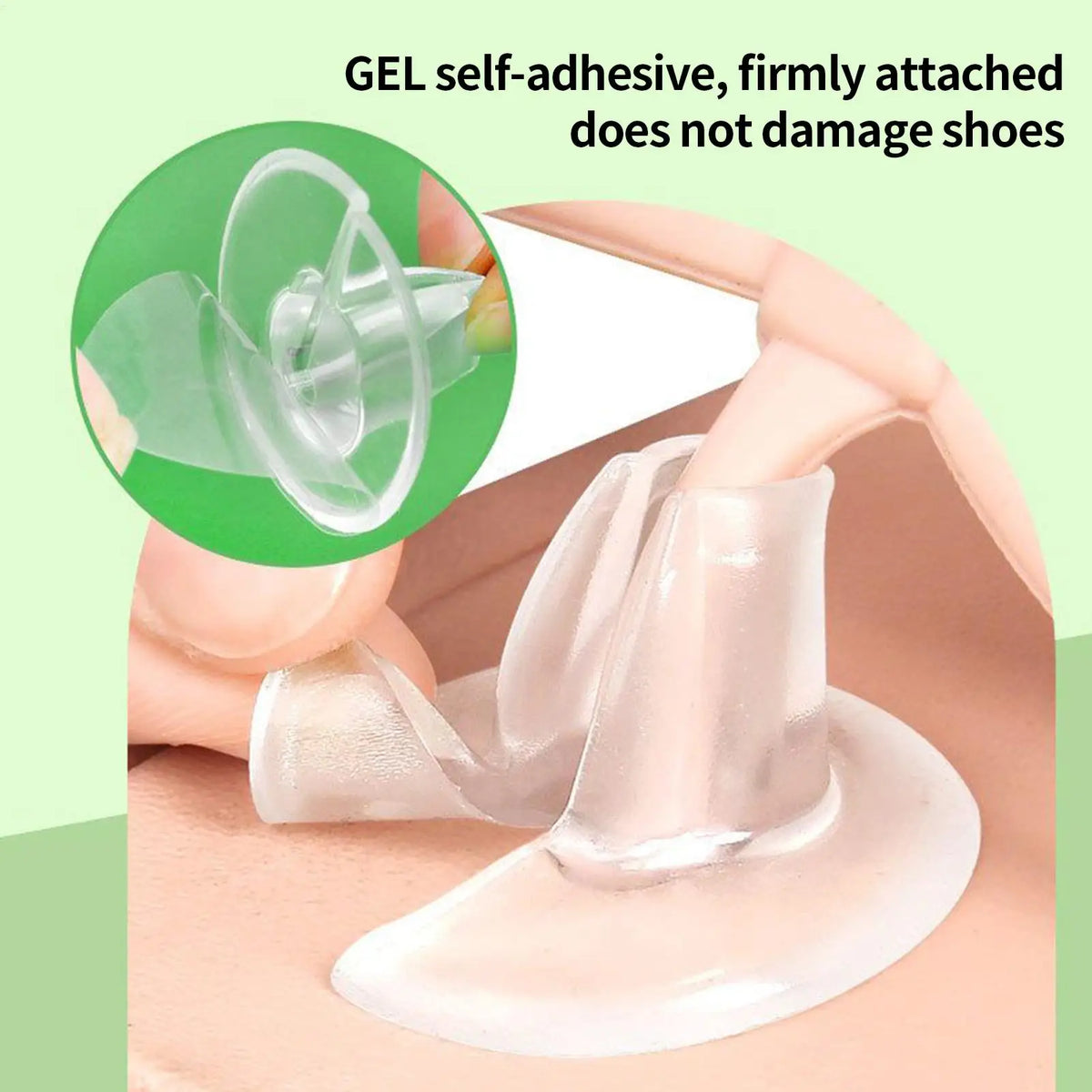 Thong Sandal Toe Cushions 2 Pairs – Gel Blister Protectors Sandal Toe Cushion Axl