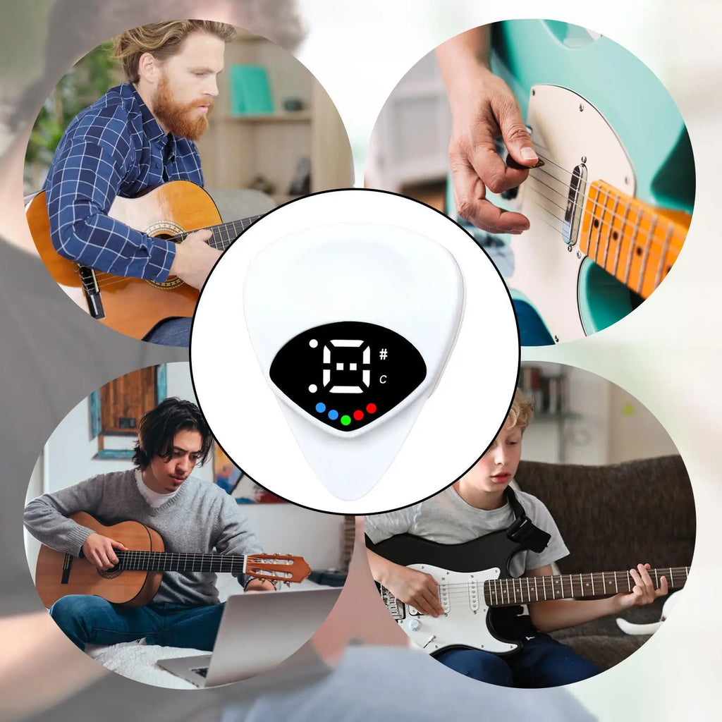 Guitar Tuning Pick with Color Screen – Electric & Acoustic Guitar Tuning Pick Axl