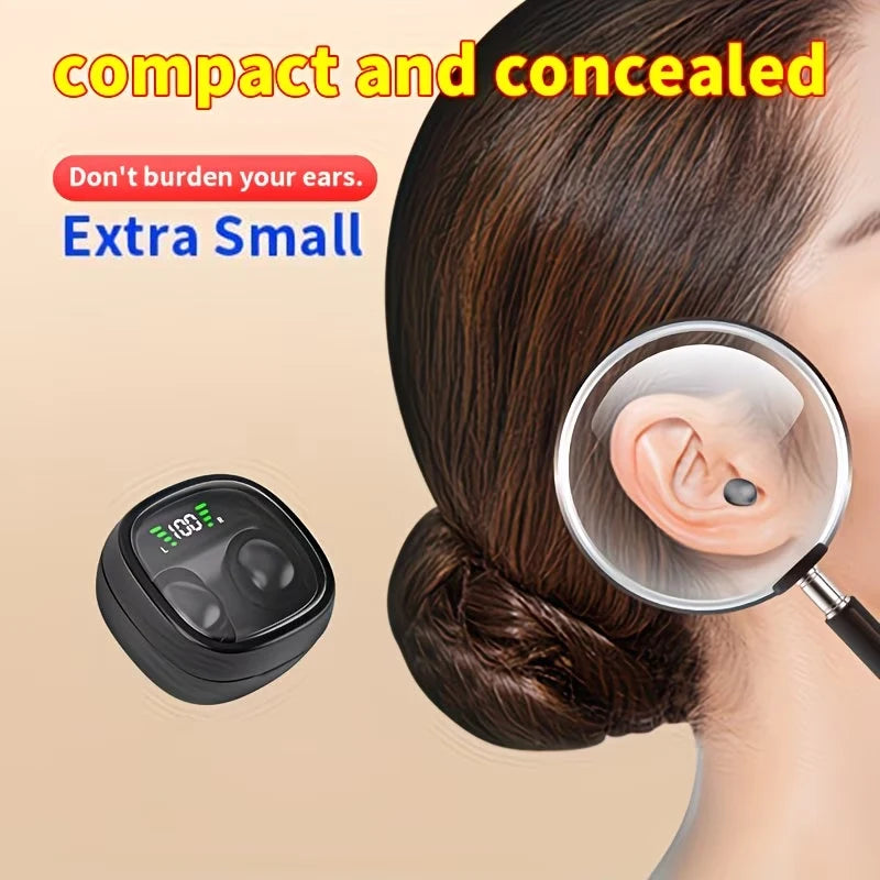 Mini Bluetooth 5.3 TWS Earbuds – Sleep, Sport & Work TWS Bluetooth Earbuds Axl