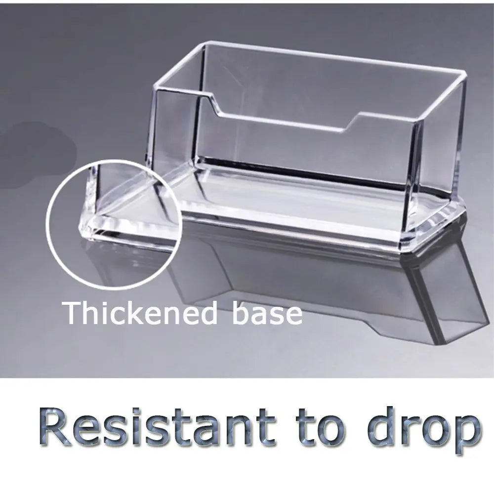 Acrylic Business Card Holder Display Stand – 1, 2 & 3 Tier Card Display Stand Axl