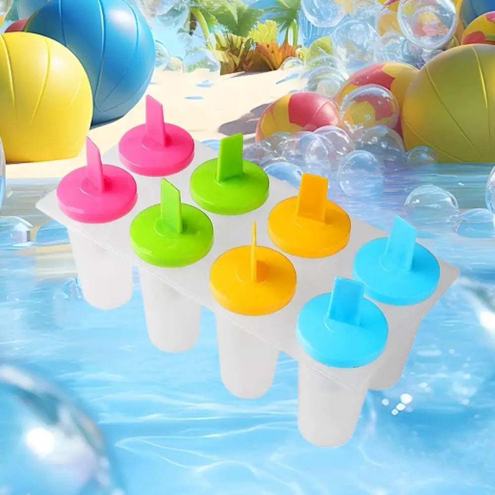 Easy-Release Popsicle Molds – Homemade Ice Pop & Ice Cream Maker Ice Pop Mold Axl