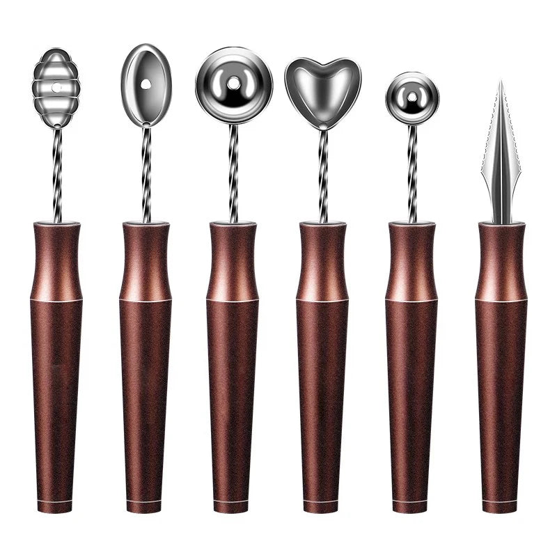 Stainless Steel Melon Baller, Fruit Carving & Ice Cream Scoop Melon Baller Scoop Axl