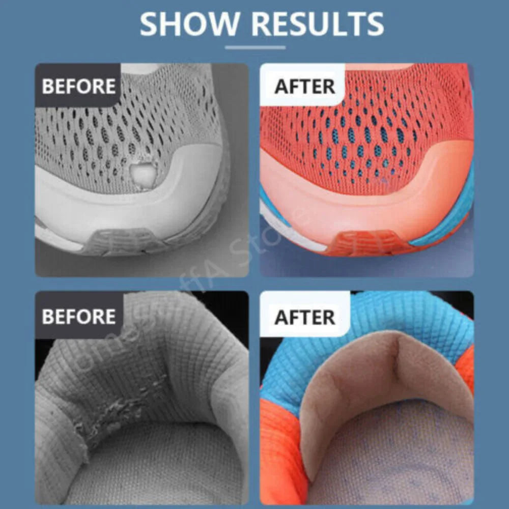 Shoe Heel Repair Patches – Self-Adhesive Microfiber 4-Pack DIY Shoe Heel Patches Axl