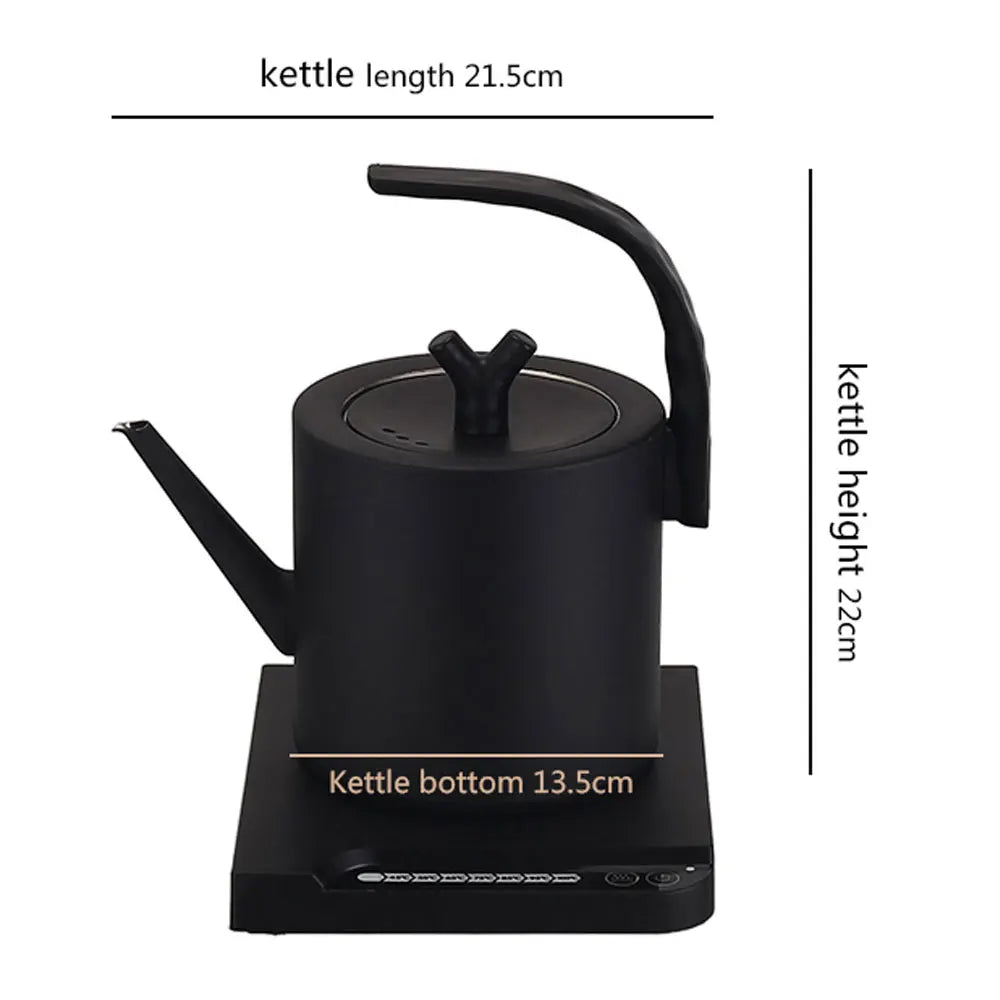 BALASHOV Gooseneck Electric Kettle 1000ml – 7-Temp Control Gooseneck Electric Kettle Axl