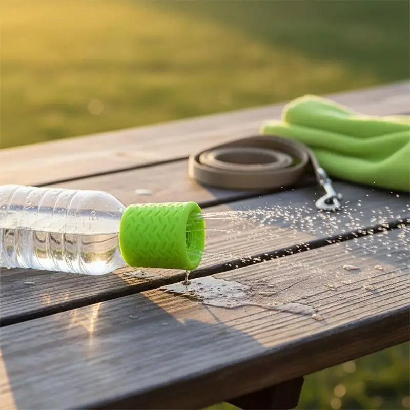Silicone Pet Bathing Sprinkler | Portable Bottle Cap Shower Head Pet Bathing Sprinkler Axl