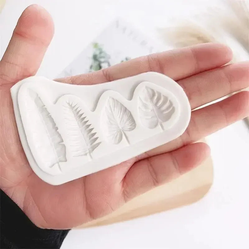 Leaf Silicone Mold – Fondant, Chocolate & Resin Baking Tool Silicone Baking Mold Axl