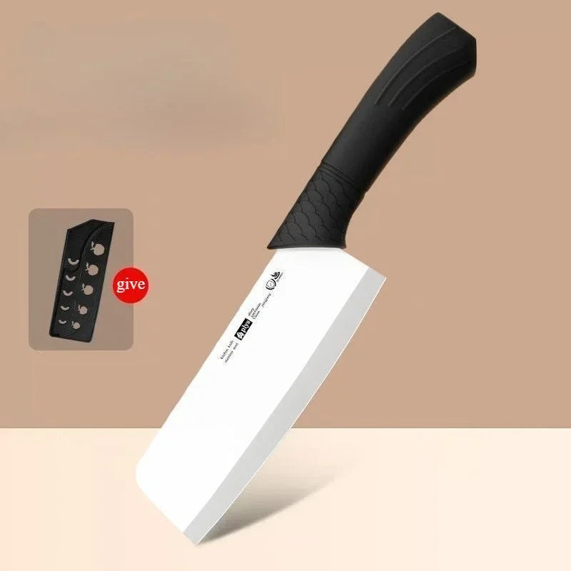 Hand Forged Stainless Steel Chef Cleaver Kitchen Knife Chef Cleaver Knife Axl black