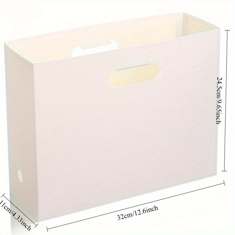 Foldable Plastic Scrapbook Paper Storage Box – File Organizer Paper Storage Box Axl