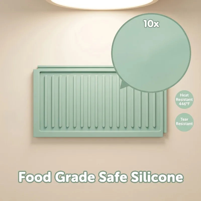 2pc Silicone Dish Drying Mats – Non-Slip & Heat Resistant Dish Drying Mat Axl