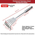 Stainless Steel Garden Rake – Ergonomic Cultivator & Weeder Garden Cultivator Rake Axl 5chi China Mainland