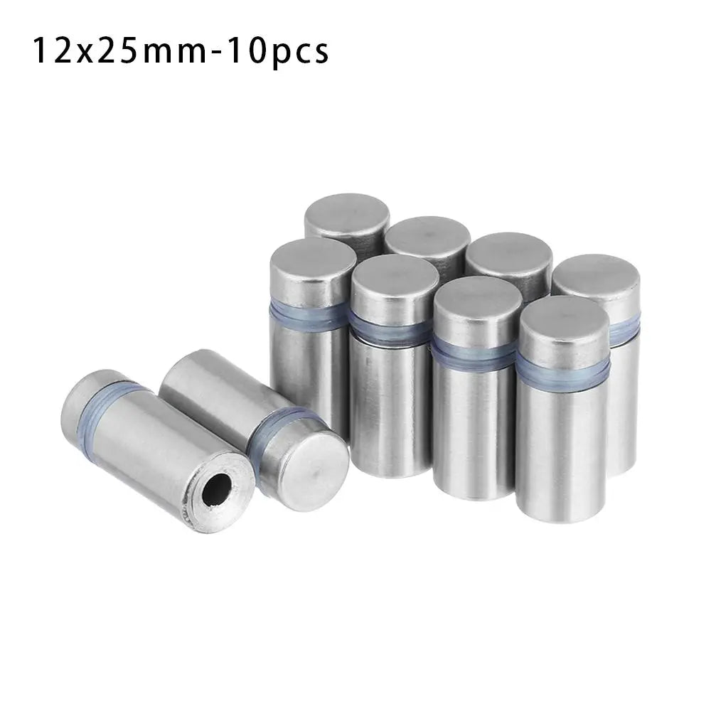 Stainless Steel Standoff Screws – Glass & Billboard Fasteners Standoff Fasteners Axl 12x25mm-10pcs
