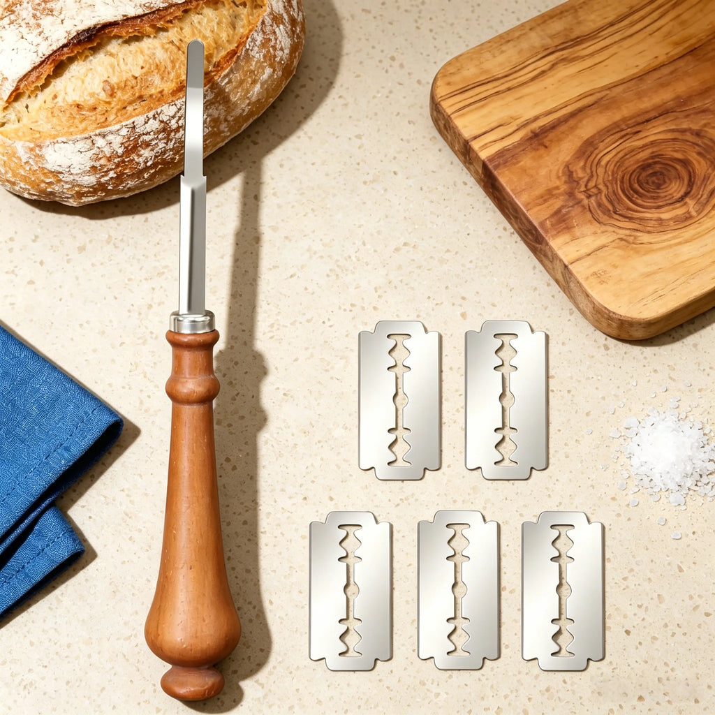 Dough Scoring Knife – Stainless Steel Bread Lame Baking Tool Bread Scoring Knife Axl Bread Scoring Knife