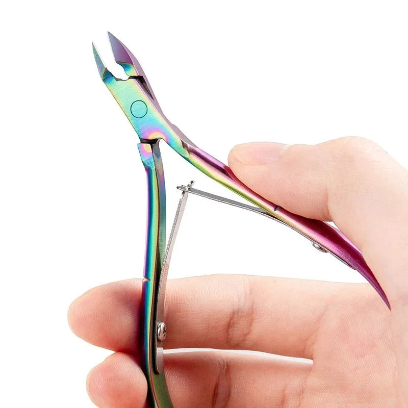 Stainless Steel Cuticle Nipper – Manicure & Pedicure Trimmer Cuticle Nipper Axl