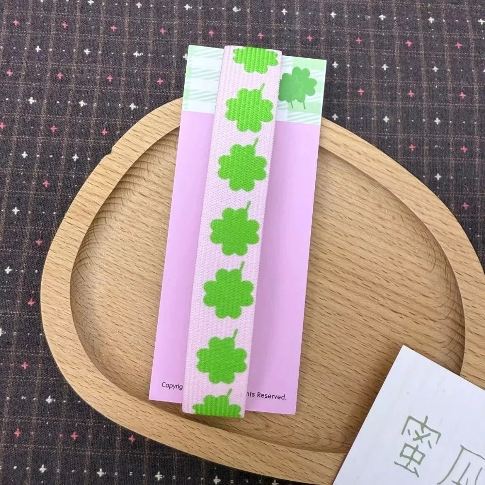 Elastic Notebook Straps for A7 M5 Planner & Scrapbook | Kawaii Planner Notebook Strap Axl Leaves