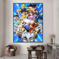 Dr. Stone Anime Waterproof PVC Wall Stickers – Poster Décor Anime Wall Sticker Axl White01 30X40cmNoframe