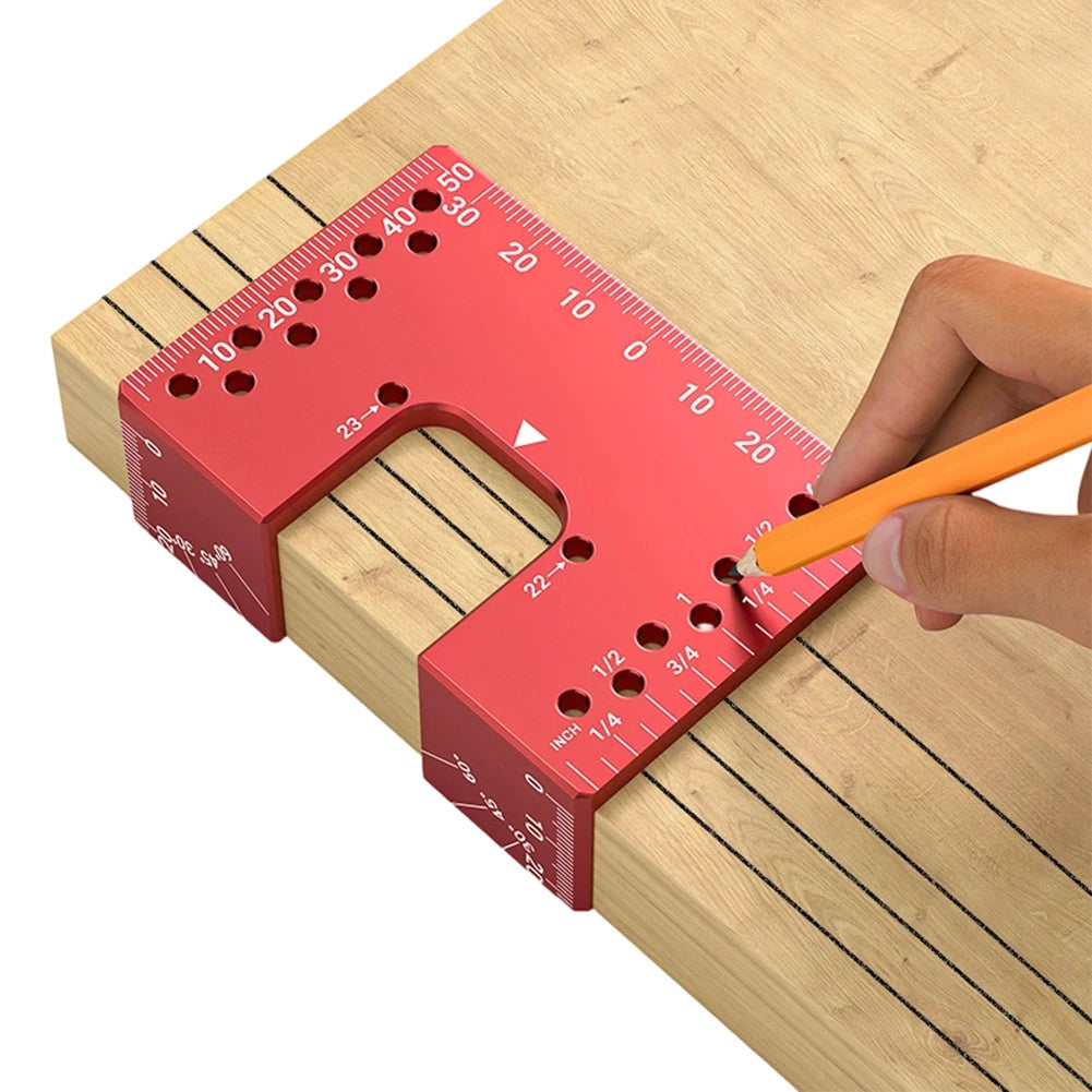 Cabinet Hinge Repair Plate & Mounting Positioner – Aluminum Hinge Mounting Tool Axl