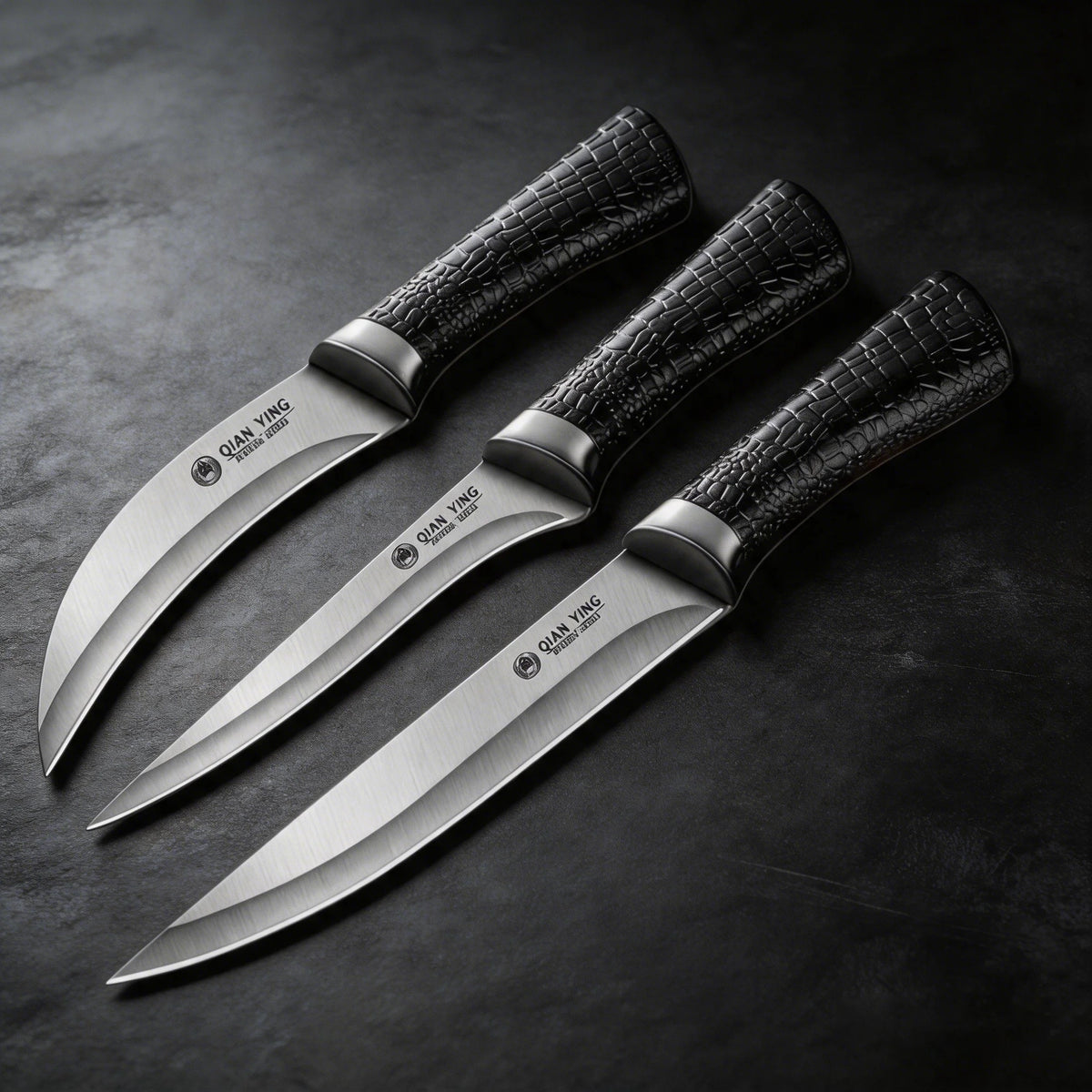 Stainless Steel Boning Knife Set – 1 or 3 Pc Non-Slip Handle Boning Knife Set Axl