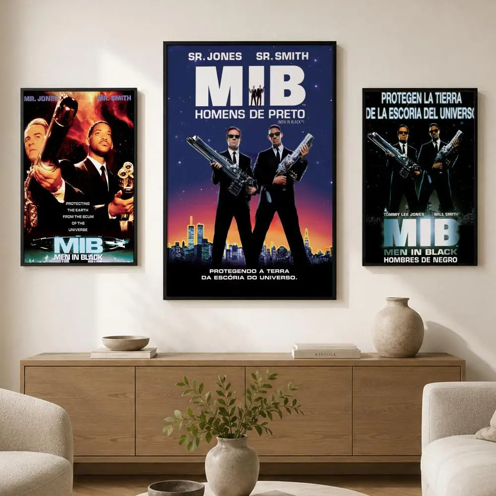 Peel-and-Stick PVC HD Movie Wall Poster – Modern Home Decor Wall Art Poster Axl