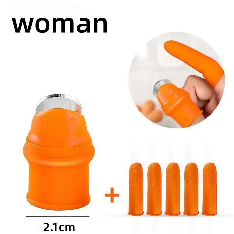 Garden Thumb Knife Stainless Steel – One-Hand Harvesting Tool Garden Harvesting Tool Axl Woman set