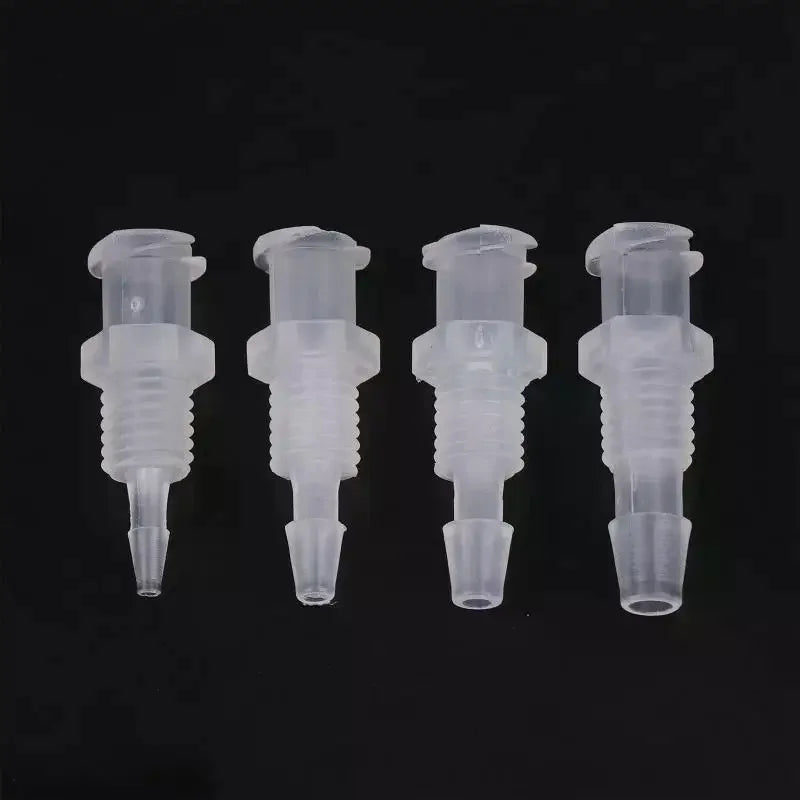 Luer Lock Adapter – PP Plastic Straight Through Air Valve Fitting Pipe Fitting Adapter Axl