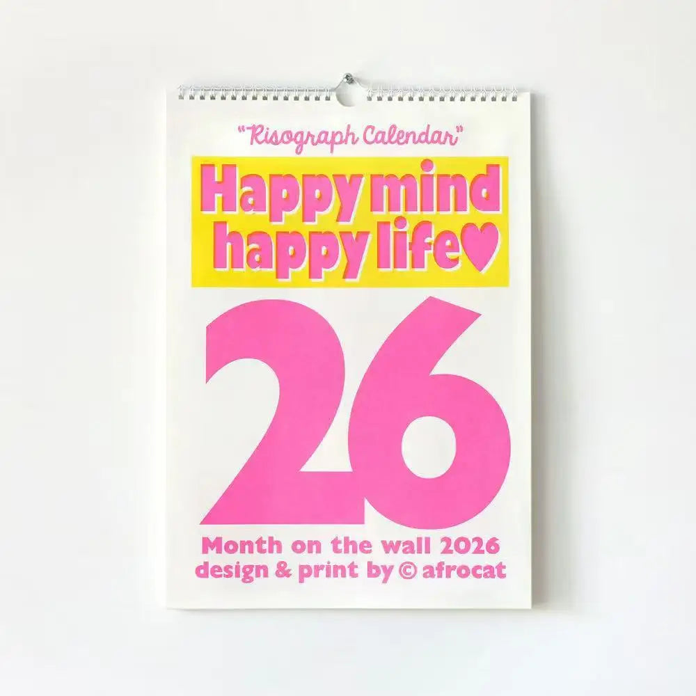 2026 Large Wall Calendar – Full Year Planner with Stickers Wall Calendar Axl 1pc