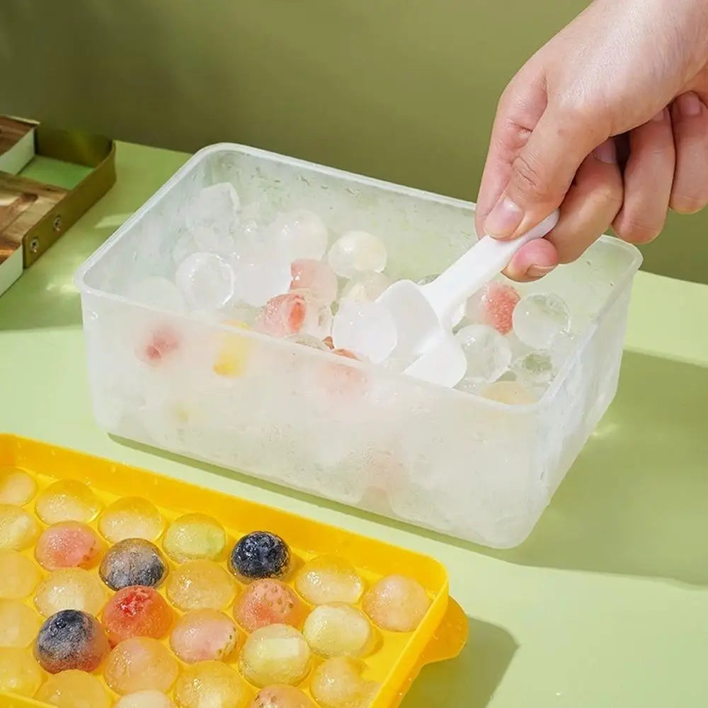 Large Capacity 3-Piece Ice Cube Tray Set – Easy Release Mold Ice Cube Tray Axl