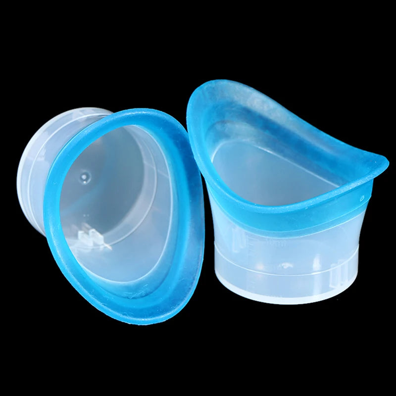 Silicone Eye Wash Cups 2 Pack – Reusable Soft Eye Bath Cup Eye Wash Cup Axl