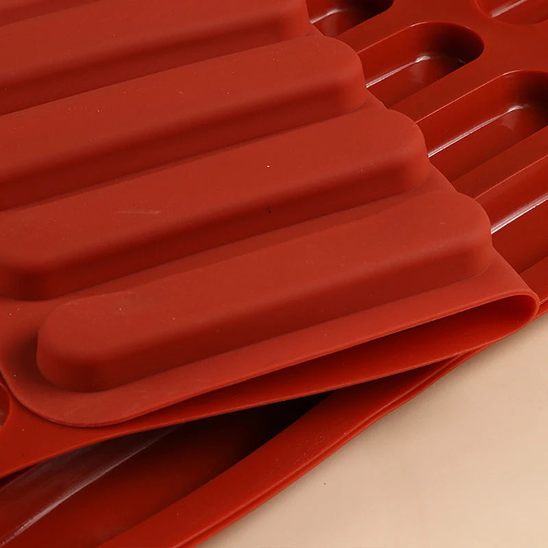 Silicone Finger Cookie Mold – 15-Cavity Non-Stick Ladyfinger Baking Silicone Baking Mold Axl