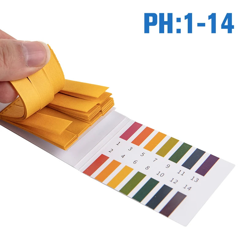 80 pH Test Strips 1–14 | Water, Soil & Pool pH Indicator Kit pH Test Strips Axl Default Title