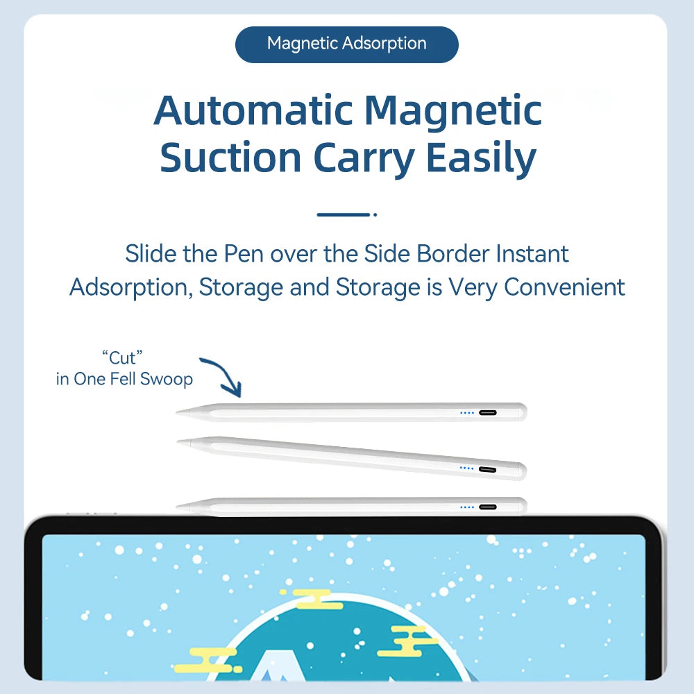 iPad Stylus Pen with Palm Rejection – Pro, Air, Mini Compatible iPad Stylus Pen Axl