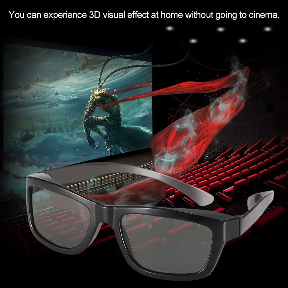 Anaglyph 3D Glasses Red & Blue Passive Lens | Home Cinema 3D Glasses Axl
