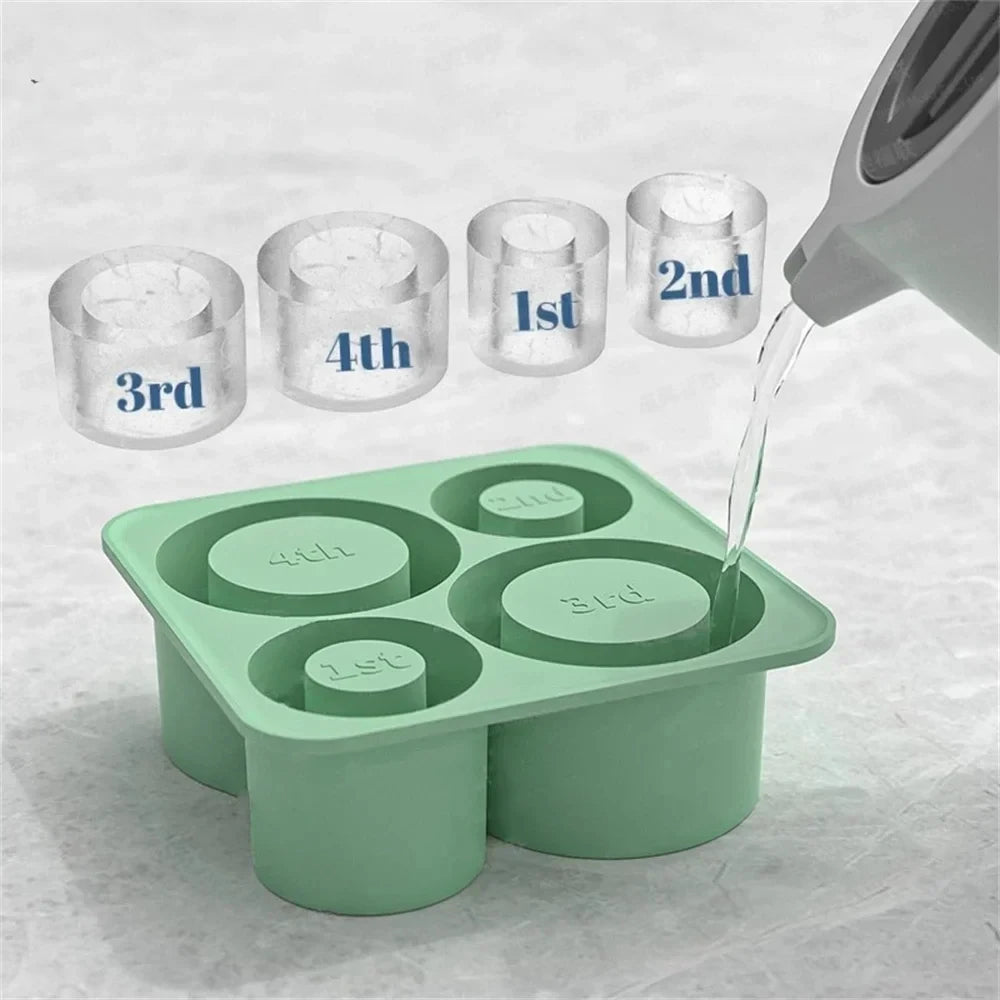 Silicone Ice Cube Mold for 20/30/40oz Tumbler Car Cup Silicone Ice Mold Axl