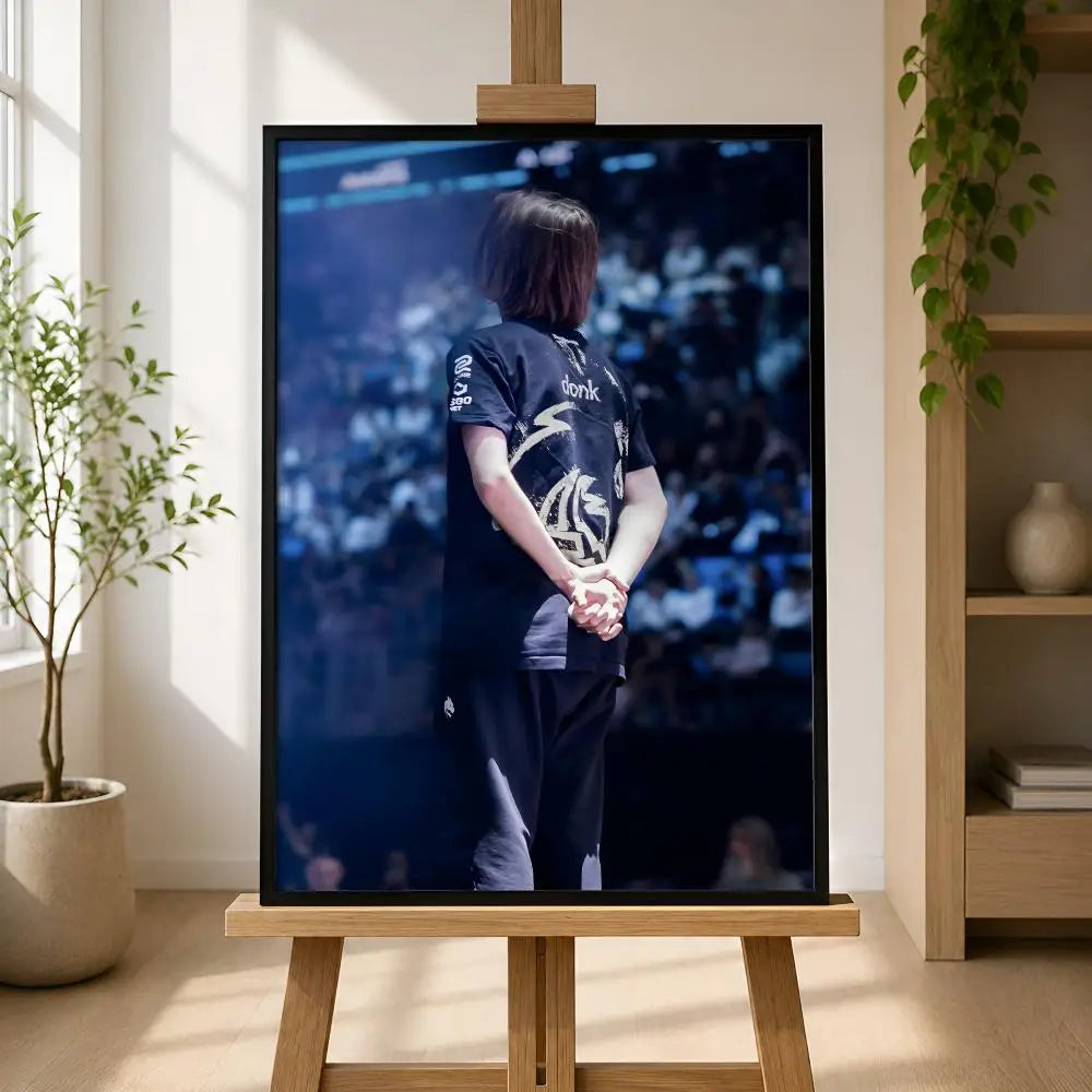 Esports Danil Kryshkovets Wall Poster – Self-Adhesive HD Decor Decorative Wall Poster Axl