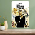 From Russia with Love Classic Movie Metal Poster Sign Metal Wall Sign Axl aluminum sign aluminum 20x30cm