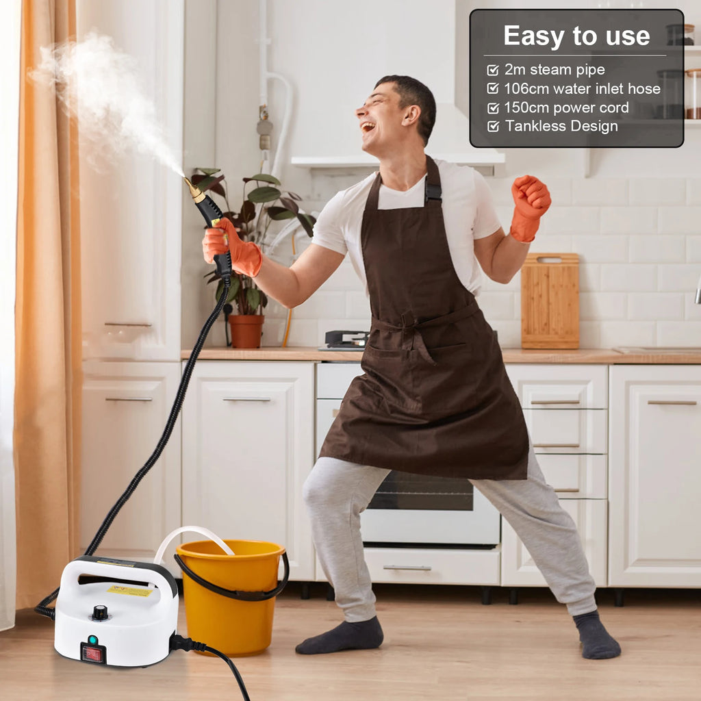 BALASHOV Handheld Steam Cleaner – Home, Car & Kitchen Handheld Steam Cleaner Axl