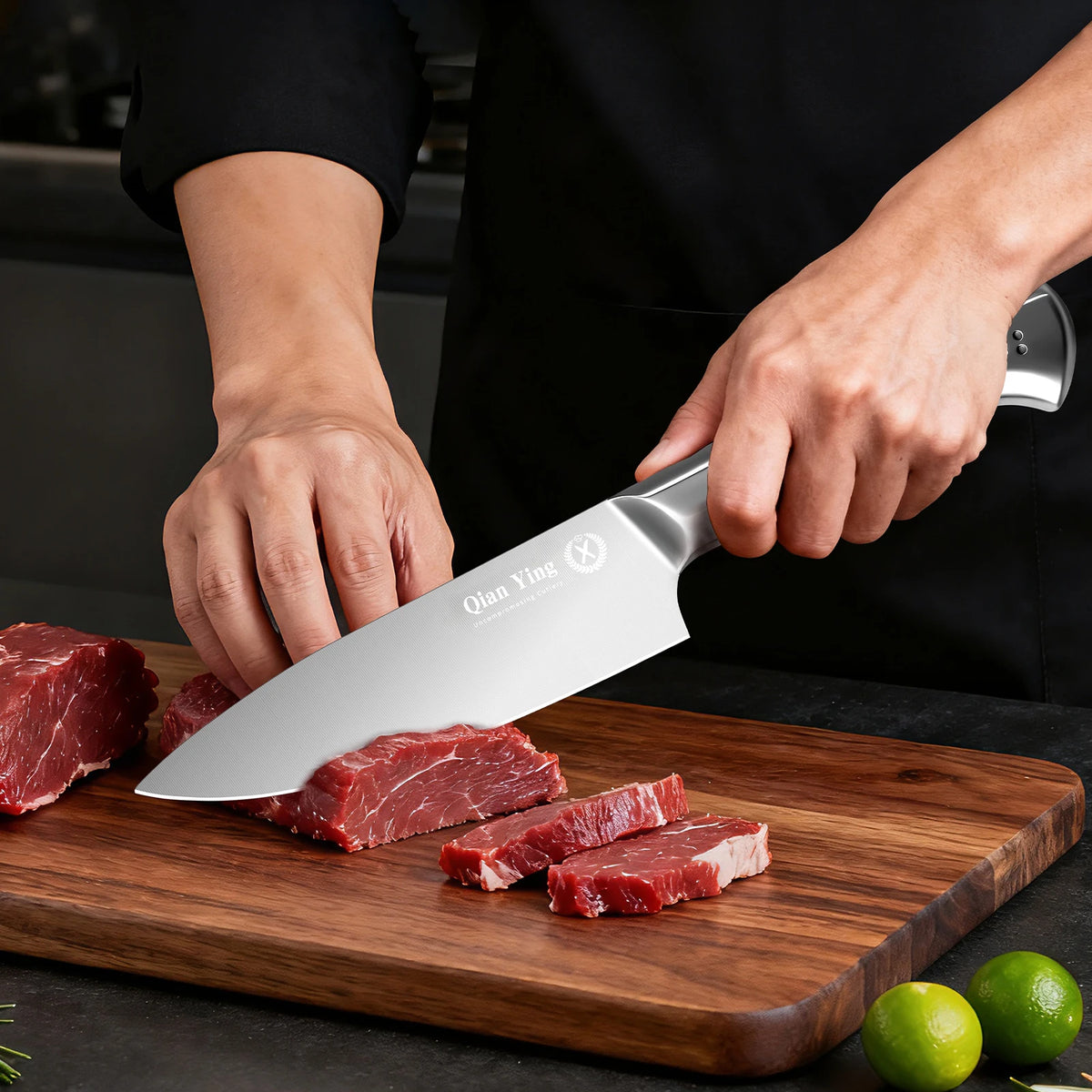 5-Piece Japanese Chef Knife Set – Sharp Stainless Steel | PLYS Kitchen Knife Set Axl