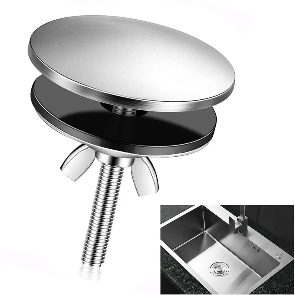 Stainless Steel Sink Hole Cover – Tap Blanking Plug 51mm Sink Hole Cover Axl