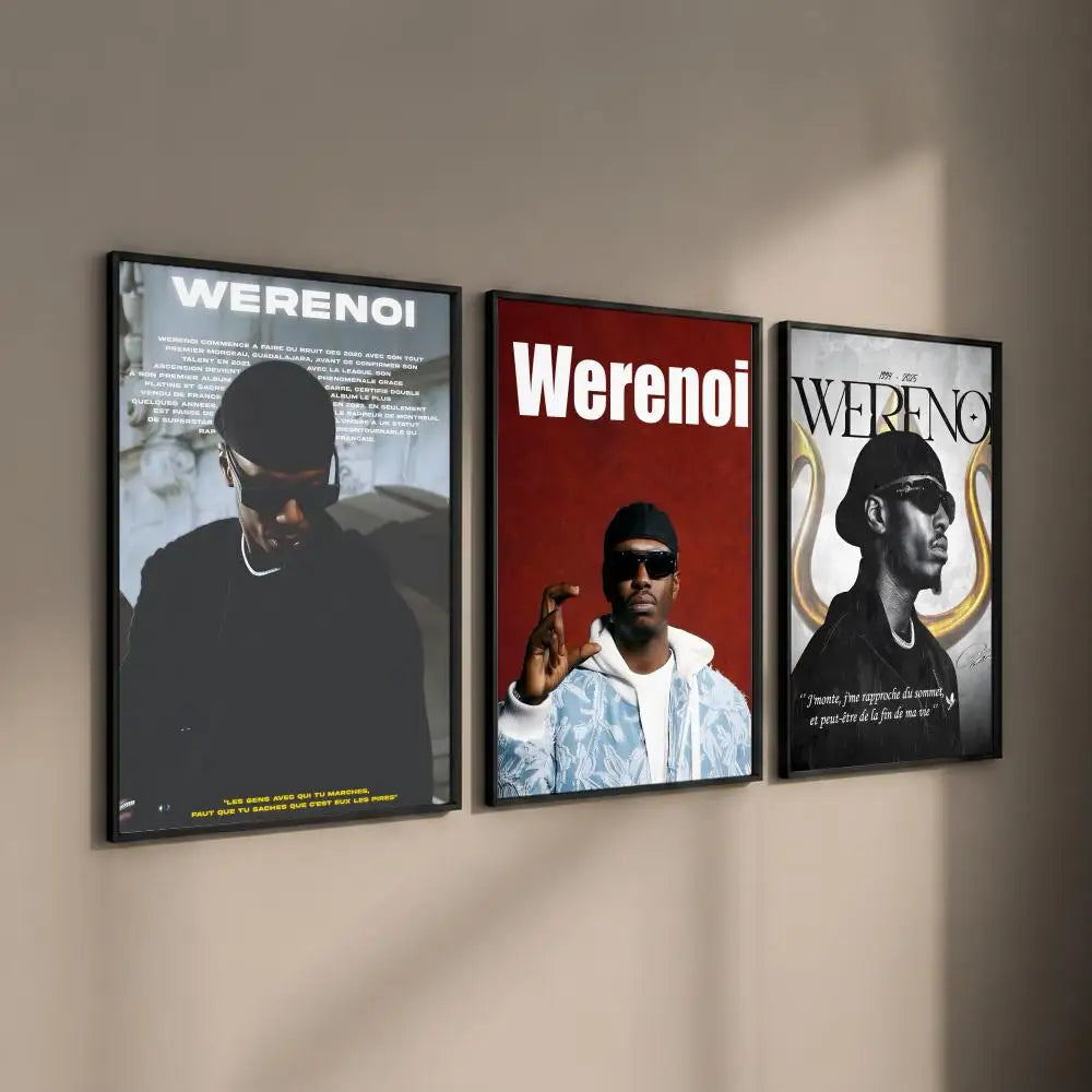 Werenoi HD Art Poster – Waterproof Self-Adhesive Wall Sticker Art Wall Poster Axl